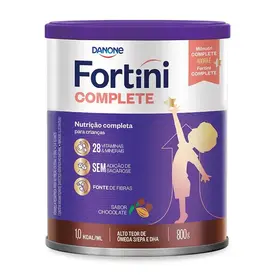 Suplemento Alimentar Infantil Fortini Complete Sabor Chocolate 800g
