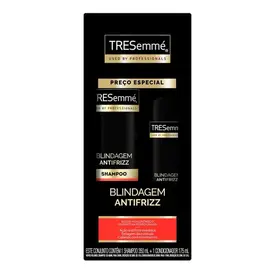 Kit Tresemmé Shampoo Blindagem Antifrizz Condicionador 350ml + 175ml