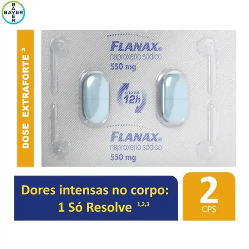 Flanax 550mg 2 Comprimidos