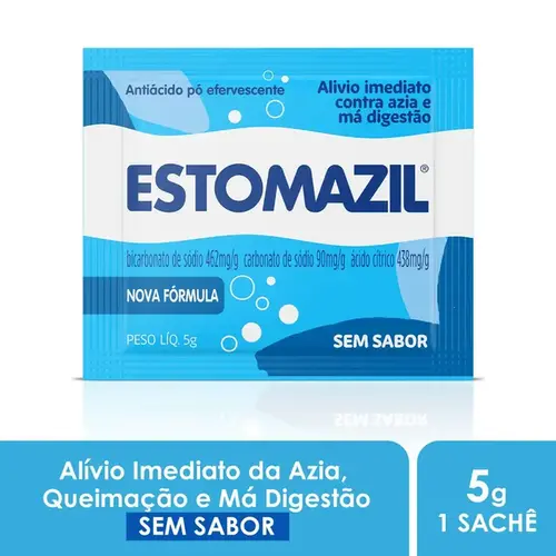 Estomazil - Sem Sabor - 1 Envelope de 5g