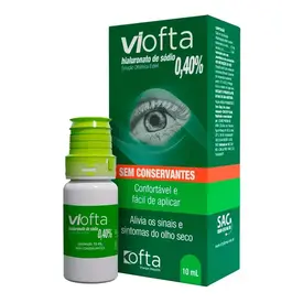 ViOfta 0,40% 10ml - Lubrificante Oftálmico - Legrand
