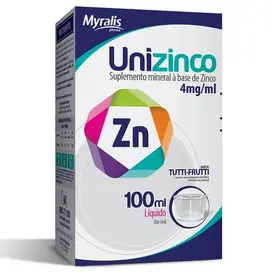Unizinco Solução Oral 100ml - Myralis