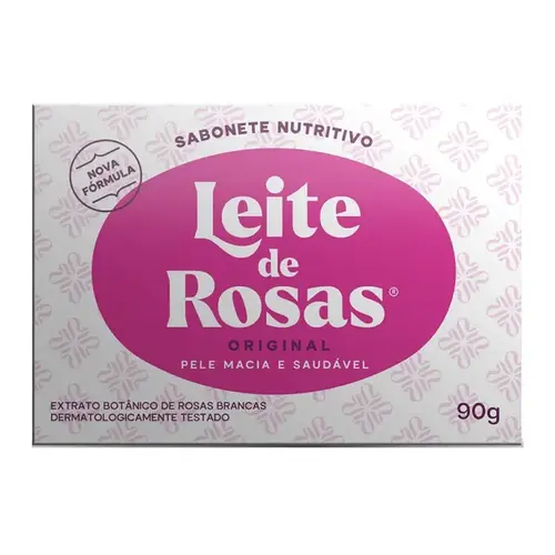 Sabonete em Barra Leite de Rosas 90g