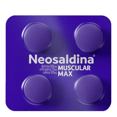 Neosaldina Muscular Max 4 Comprimidos