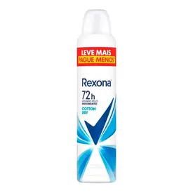 Desodorante Rexona Cotton Dry Aerosol Feminino 250ml