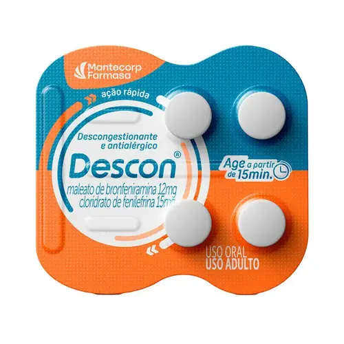 Descon 4 Comprimidos