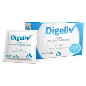 Digeliv 400GalU - 30 Sachês de 2g Cada