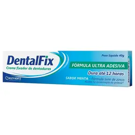 Creme Fixador de Dentadura DentalFix Sabor Menta 40g
