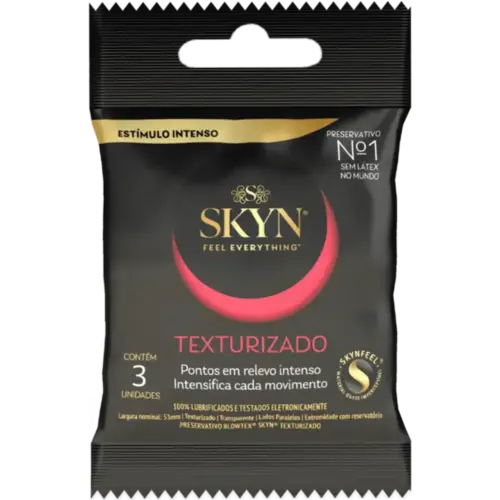 Preservativo Blowtex Skyn Texturizado 3 Unidades