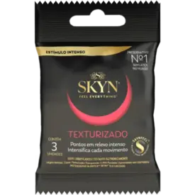 Preservativo Blowtex Skyn Texturizado 3 Unidades