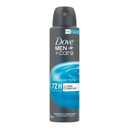Desodorante Dove Men +Care Proteção Total Aerosol Masculino 150ml