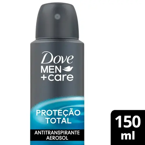 Desodorante Dove Men +Care Proteção Total Aerosol Masculino 150ml