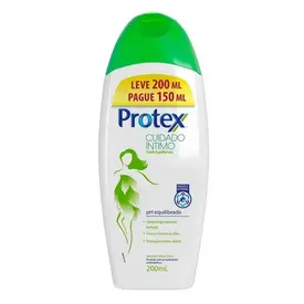 Sabonete Íntimo Protex Cuidado Íntimo Fresh Equilibrium 200ml