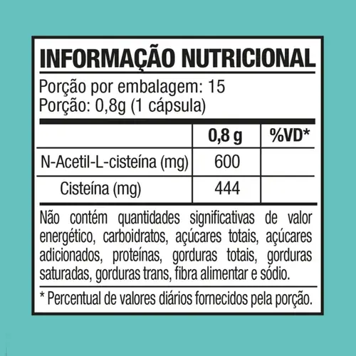 Biotoss Acetilcisteína 600mg 15 Cápsulas - Bionatus