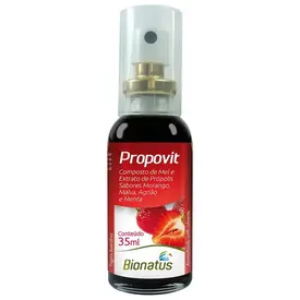 Spray Própolis Propovit - Sabor Morango 35ml - Bionatus