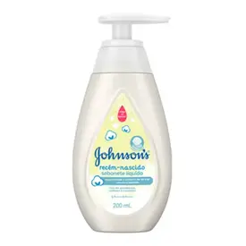 Sabonete Líquido Infantil Johnson's Baby Recém-Nascido 200ml