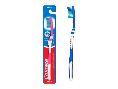 Escova de Dente Colgate Extra Clean Média 1 Unidade