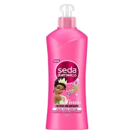 Creme de Pentear Infantil Seda Juntinhos Tiana Crespos Encantado 300ml