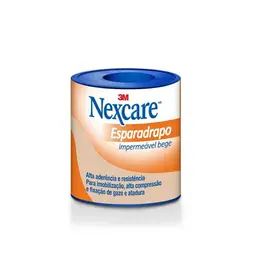 Esparadrapo Impermeável Nexcare Bege 50mm x 3m - 1 Unidade