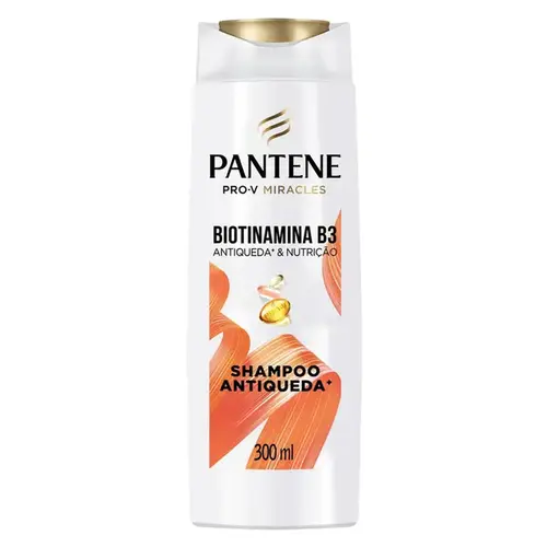 Shampoo Pantene Biotinamina B3 Antiqueda+ & Nutrição 300ml