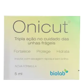 Base Fortalecedora de Unhas Biolab Onicut Gel 5ml