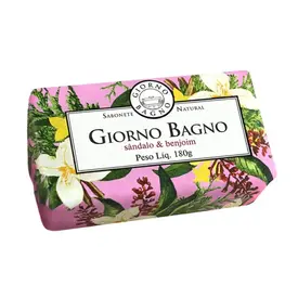 Sabonete em Barra Giorno Bagno Sândalo e Benjoim 180g