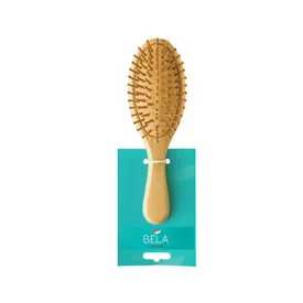 Escova de Cabelo Oval Madeira Ref. 2071 Bela