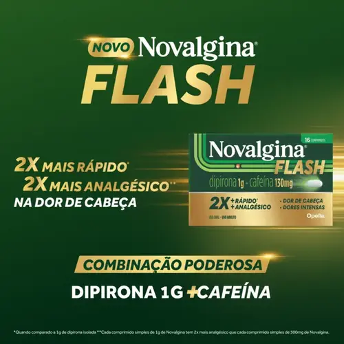 Novalgina Flash 8 Comprimidos