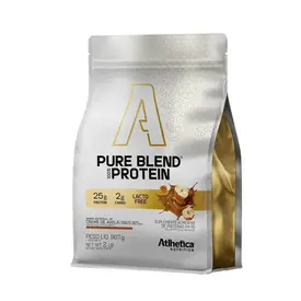 Whey Protein Pure Blend 100% Protein Lacto-Free Creme de Avelã 907g - Atlhetica Nutrition