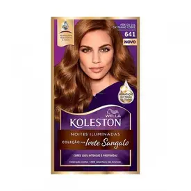 Tintura de Cabelo Koleston 641 Castanho Cobre 1 Unidade