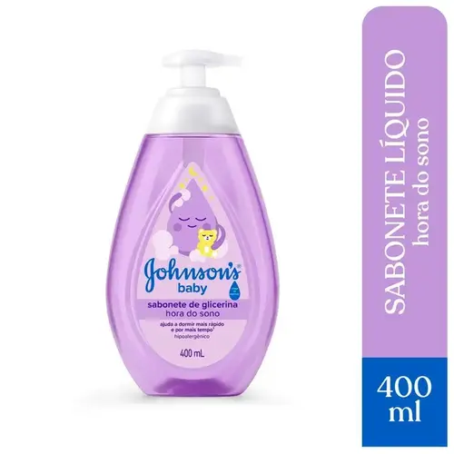 Sabonete Líquido Infantil Johnson's Baby Hora Do Sono 400ml