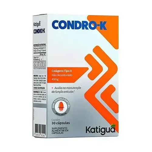 Colageno Tipo ll Condro-K 30 Cápsulas Katigua