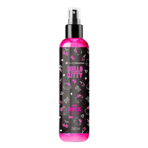 Body Splash Cia Da Natureza Hello Kitty Pink Rock 240ml