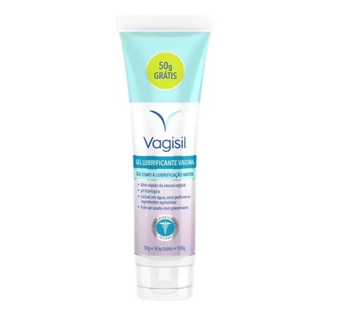 Gel Lubrificante Vaginal Vagisil com 100g