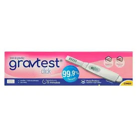 Teste de Gravidez Gravtest Click - 1 Unidade