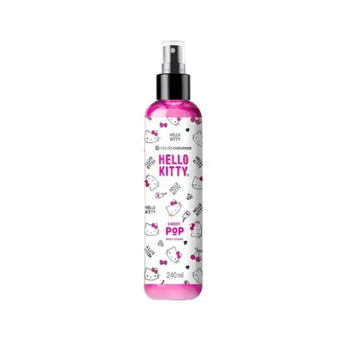 Body Splash Cia Da Natureza Hello Kitty Sweet Pop 240ml