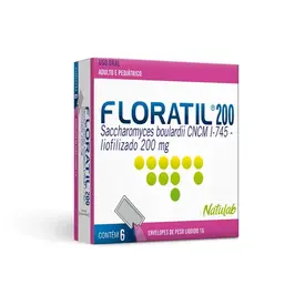 Floratil 200mg 6 Envelopes de 1g