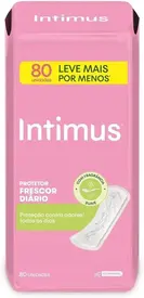 Protetor Diário Intimus Frescor Diário com Perfume 80 Unidades