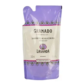 Refil Sabonete Líquido Granado Terrapeutics Lavanda 300ml