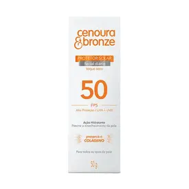 Protetor Solar Facial Cenoura & Bronze FPS50 50g