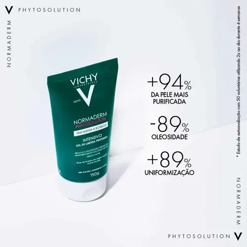 Gel de Limpeza Facial Intensivo Vichy Normaderm Phytosolution 150g