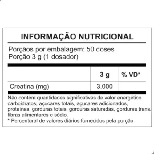 Creatina Monohidratada Shark Pro 100% Pure 150g
