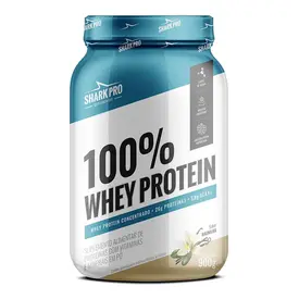 Whey Protein 100% Pure Shark Pro Sabor Baunilha 900g