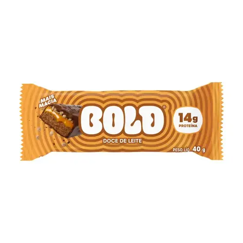 Barra de Proteína Bold Thin Doce de Leite 40g