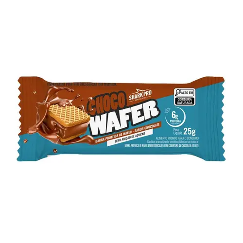 Wafer Proteico Shark Pro Wafer Chocolate Velvet 25g