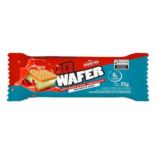 Wafer Proteico Shark Pro Red Velvet 25g