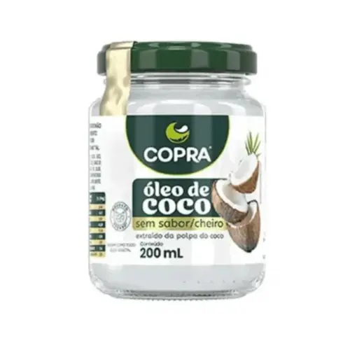 Óleo de Coco Sem Sabor Copra 200ml