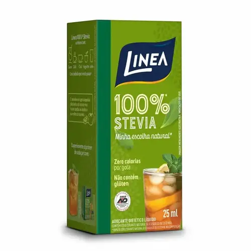 Adoçante Líquido Linea 100% Stevia 25ml