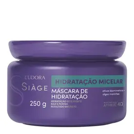 Máscara Capilar Eudora Siàge Hidratação Micelar 250g