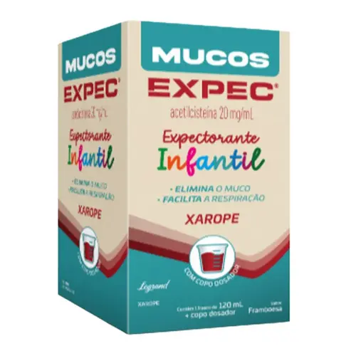 Xarope Expectorante Mucos Expec Infantil 120ml